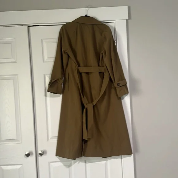 H&M Khaki Tan Trench Coat - Picture 3 of 3